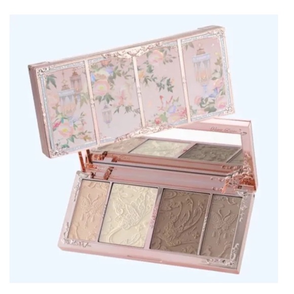 Flower Knows Makeup Butterfly Cloud Face Contour Palette Tawny Tea 02 BNIB - Picture 15 of 15